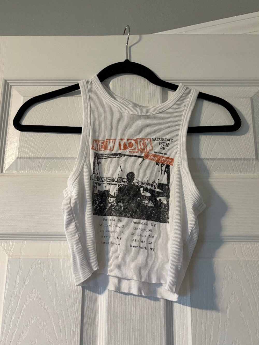 GARAGE - graphic tank top